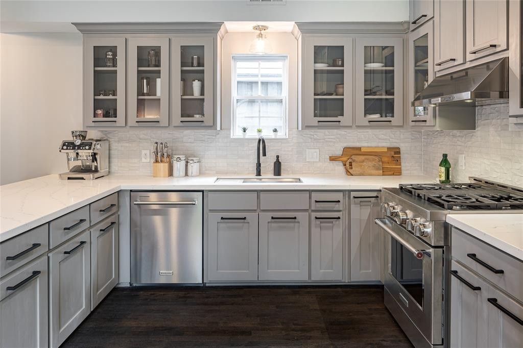 Part of the careful restoration and renovation included a modern chef's kitchen.  (Photo by  Sean Gallagher)
