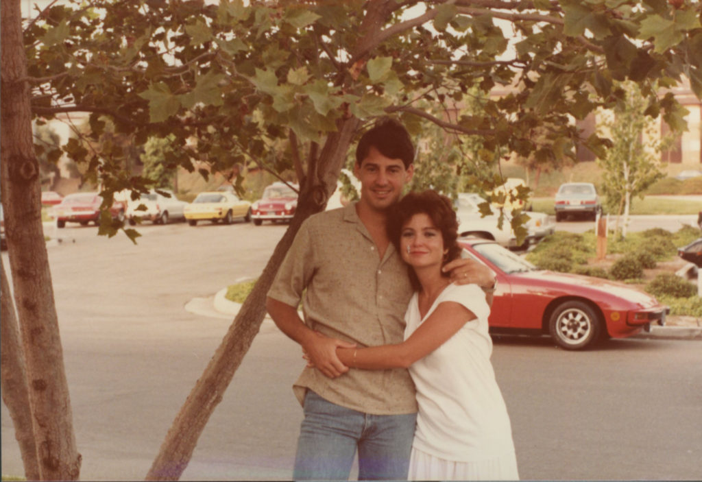 Robert and Mimi Del Grande in Riverside, California, 1979