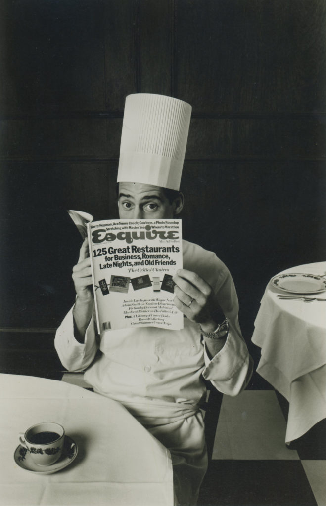 Robert Del Grande, photographed for "Texas Monthly" magazine, 1982