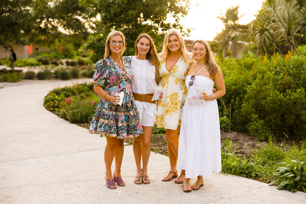 Hope Dorsett, Madeline Hahnfeld, Lauren Gray, Adrianne Leibman  at The Secret Garden Party held at Houston Botanic Garden