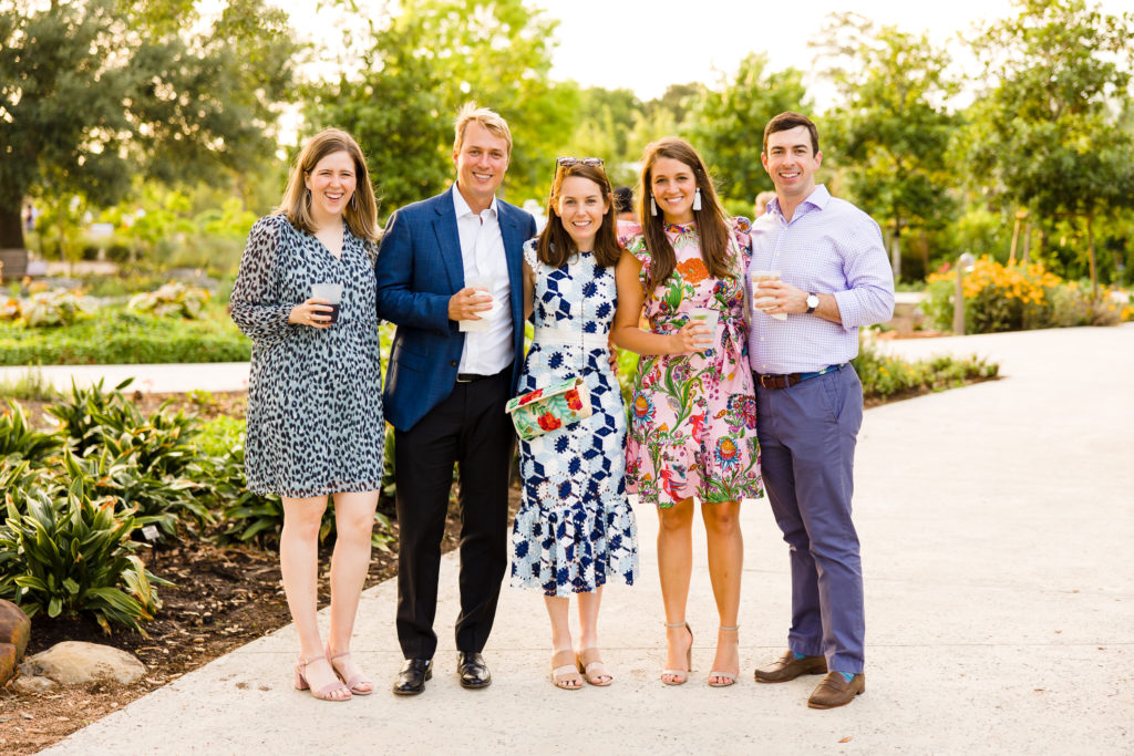 Jordan Reeve, Matthew & Brandon Jankovsky, Maricarolyn Stith, Taylor Mattingly join the Houston Botanic Garden 'Secret Garden Party'