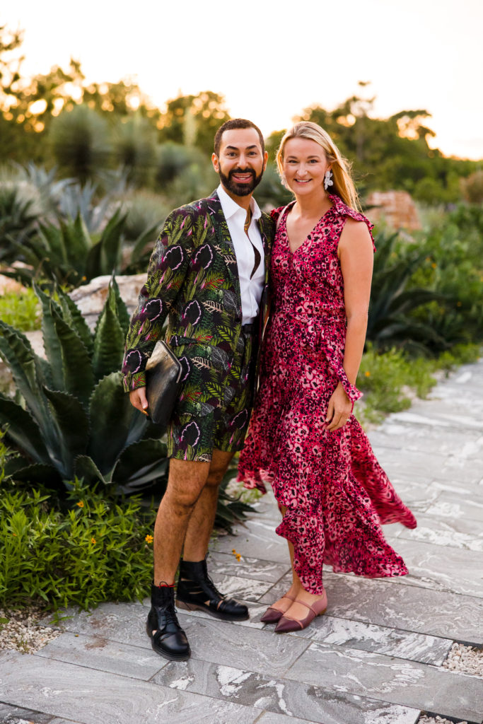 Fady Armanious, Jennifer Cope  at The Secret Garden Party held at Houston Botanic Garden