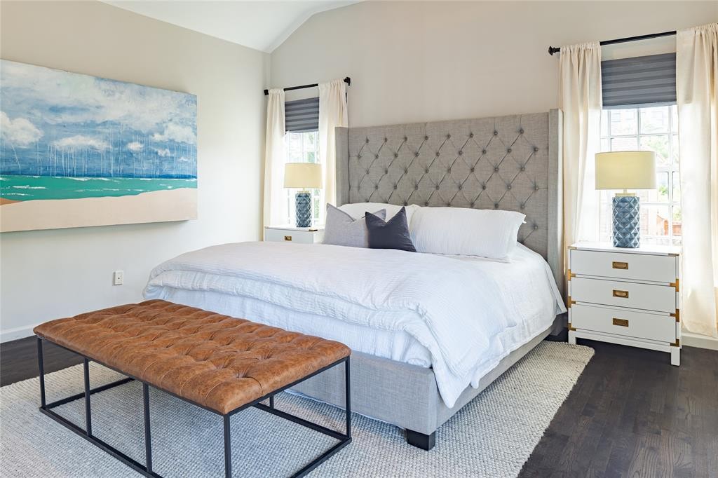 A master bedroom in the bungalow. (Photo by  Sean Gallagher)