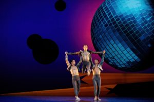 Houston Ballet principal Connor Walsh with Artists of Houston Ballet in Trey McIntyre’s Pretty Things. (Photo by Amitava Sarkar)