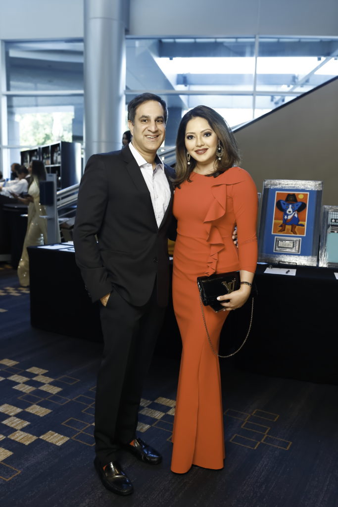  Dr. Neil Badlani & Rekha Muddaraj at the Asian Pacific American Heritage Association gala (Photo by Quy Tran)
