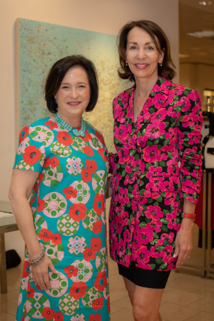 Memorial Hermann Foundation executive vice president and CEO Anne Neeson, March of Dimes board member Susie Distefano at the Best Dressed announcement party (Photo by Miroma  Photography)