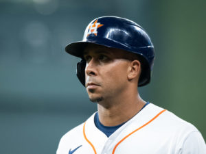 The Houston Astros defeated the Detroit Tigers 3-2 behind a home runs by Jose Altuve and a base-loaded walk by Kyle Tucker, scoring Michael Brantley at Minute Maid Park