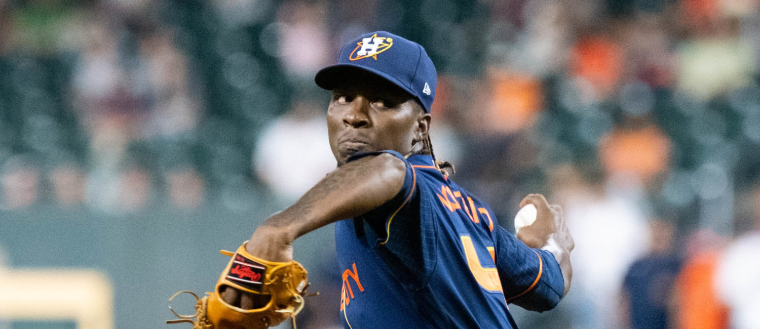 Rafael Montero can close games for the Houston Astros when needed. (Photo by F. Carter Smith)