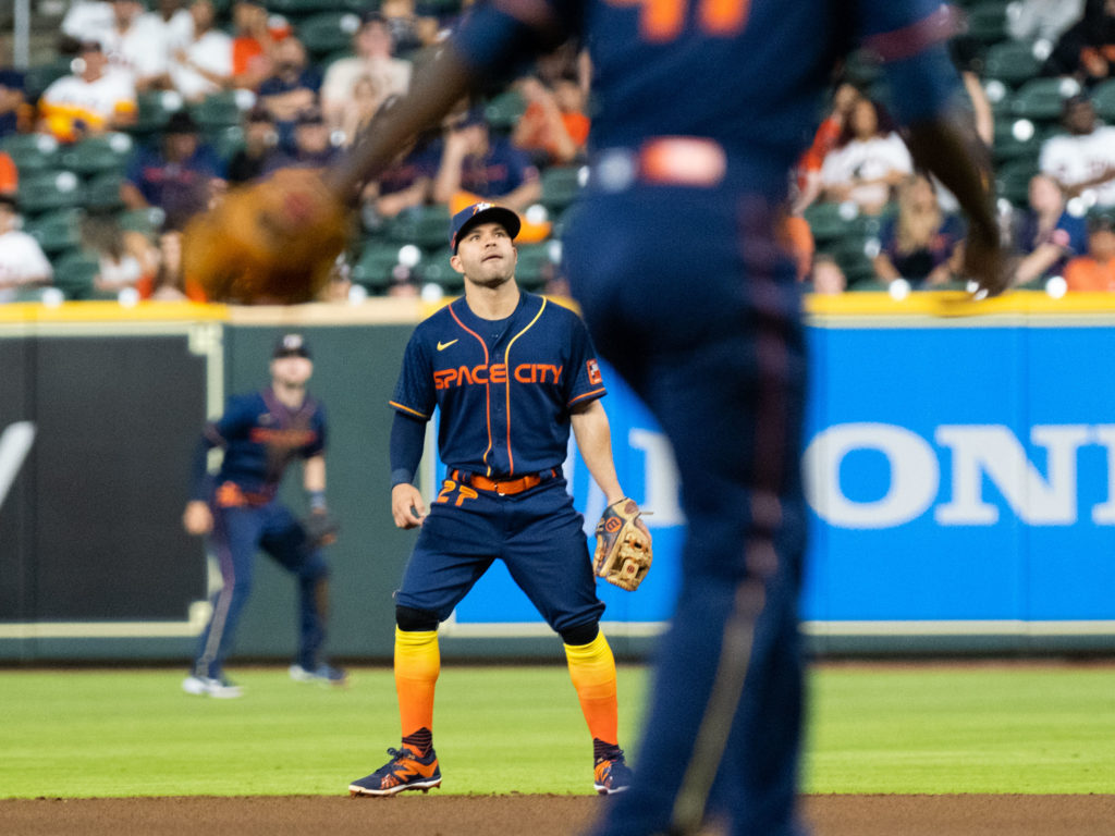 Jose Altuve still drives this Houston Astros team in many ways. (Photo by F. Carter Smith)