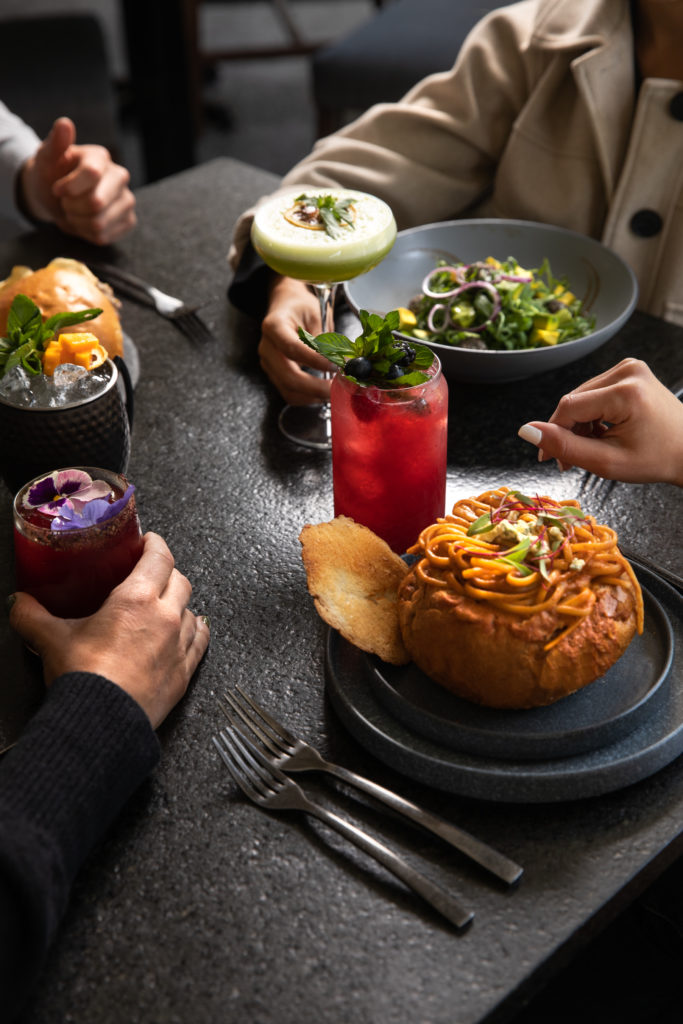 Atipico offers a vast menu of dishes for every kind of diet — vegan, keto, gluten-free, and more.