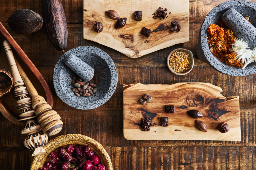 The Chocolate Immersion experience at Bishop's Lodge, hosted by Kakawa Chocolate House.  (Photo by Auberge Resorts Collection)