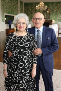 Beverly Postl and honoree Jim Postl (Photo by Priscilla Dickson)