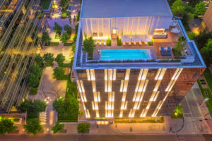 HALL Arts Hotel Birds Eye View