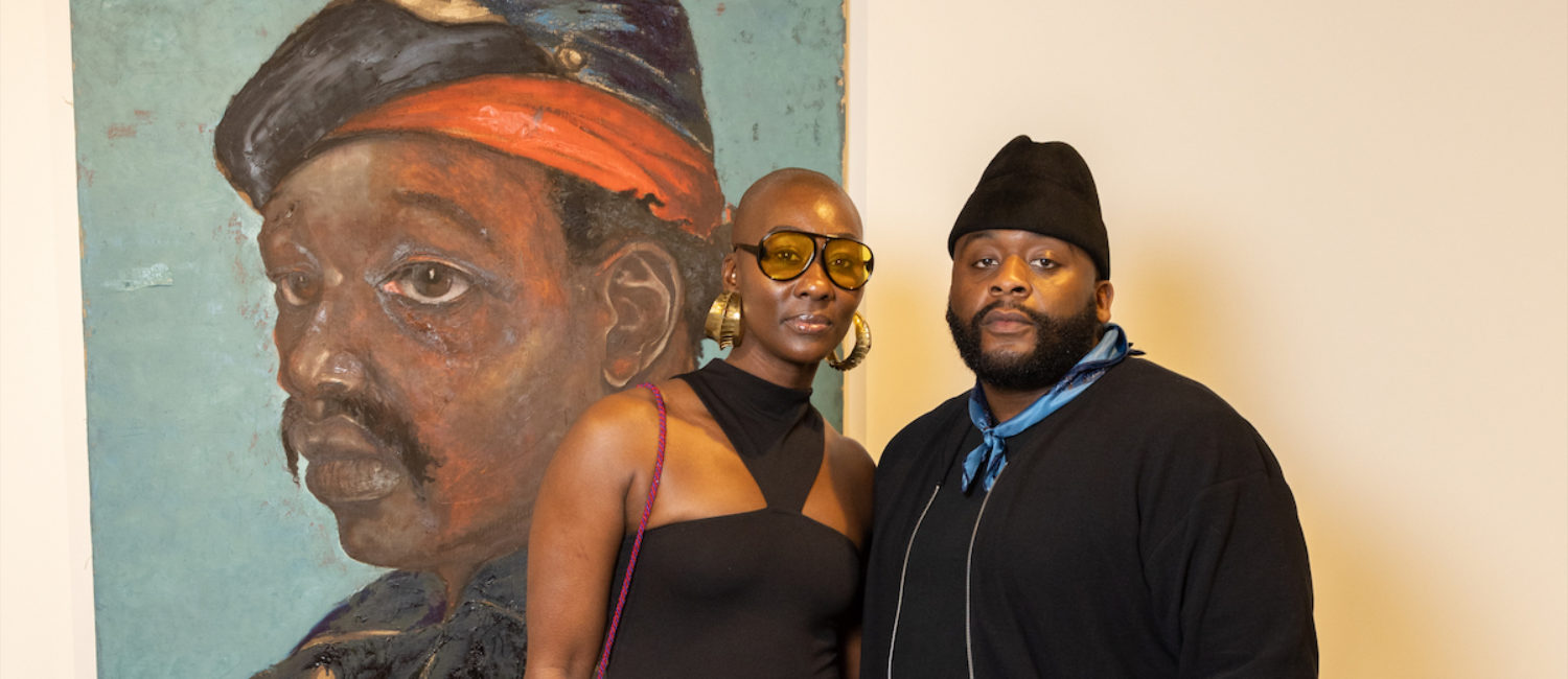 Dallas Art Fair, Diamond Mahone Bailey and John Bailey, Credit Exploredinary (Photo by Exploredinary)