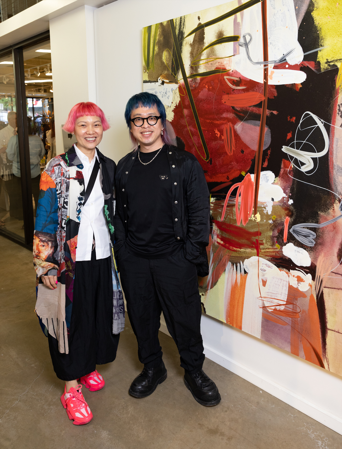 Dallas Art Fair, Inna xu, Dongfan chen (artist), Credit Exploredinary (Photo by Exploredinary)