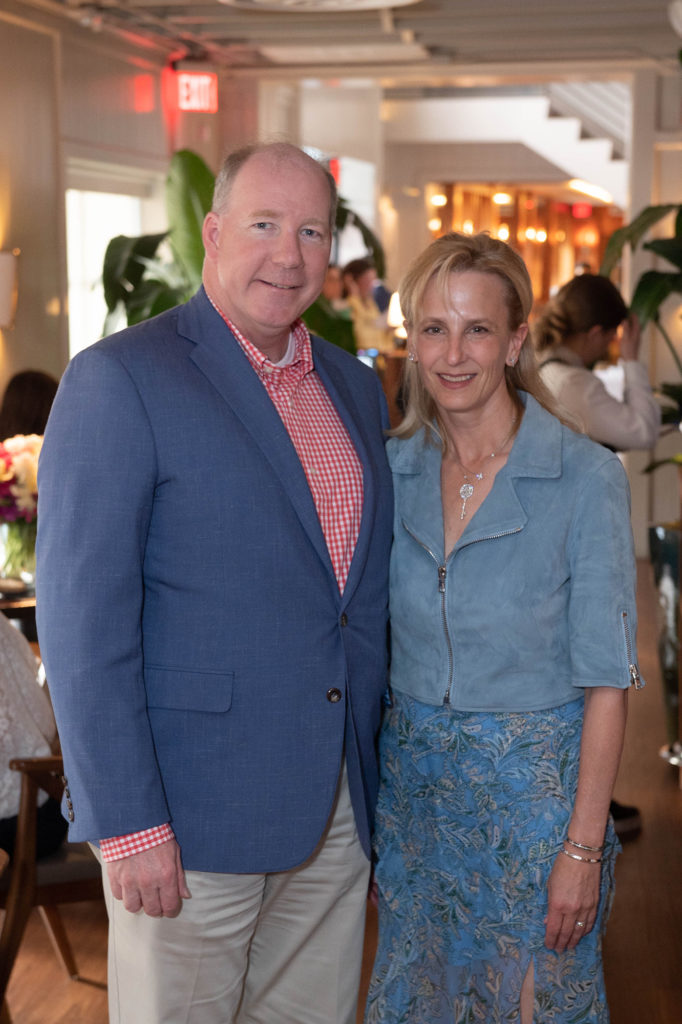 David & Christine Underwood at Houston Ballet's 'Raising the Barre' fundraiser at Bludorn (Photo by Wilson Parish)