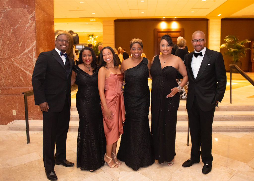 Dawud Crooms, Tiffaney D. Hunter, Katherine Crooms, Shonn Brown, Lauren Black and Tré Black (Photo by Tamytha Cameron and Celeste Cass)