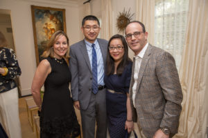 Debbie Sukin, Mingshan Xue, Tuan Chao, Steve Sukin; Photo by Jenny Antill