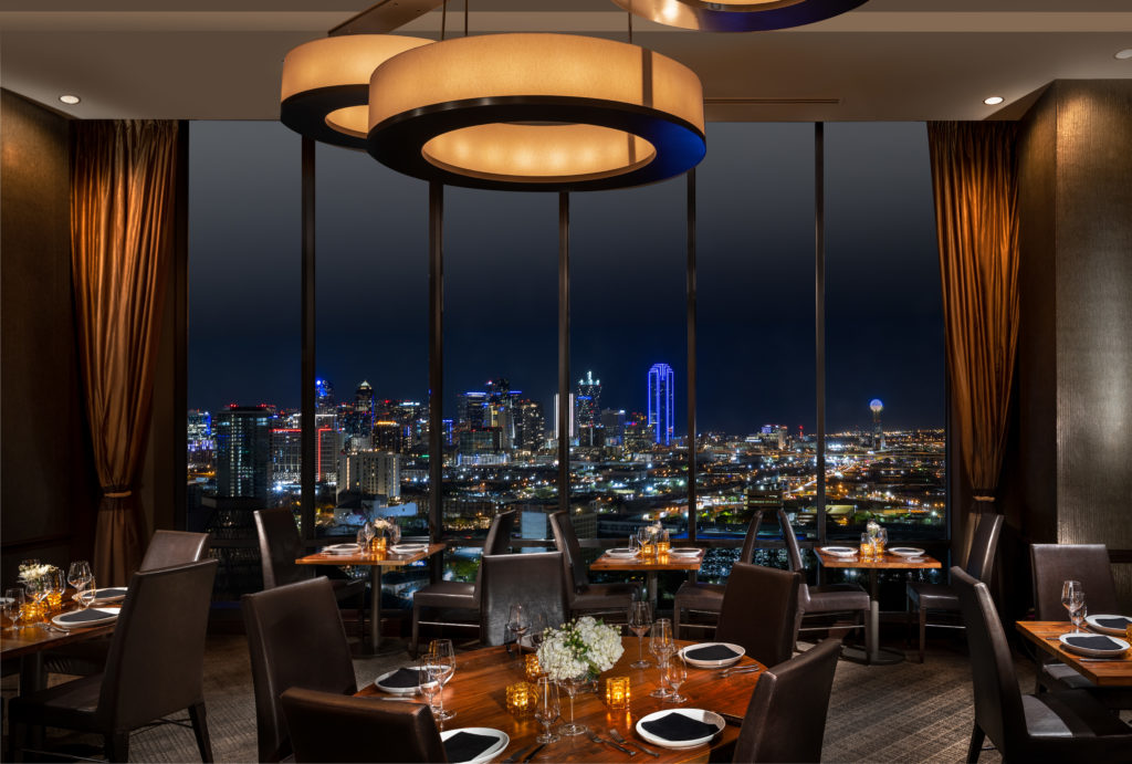 SER offers some of the best cuisine, wine, and views in the city.
