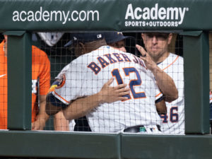 Manager Dusty Baker achieved a milestone with his 2,000th victory as a major league manager, as The Houston Astros defeated the Seattle Mariners 4-0 behind home runs by Yordan Alvarez and Jose Altuve at Minute Maid Park