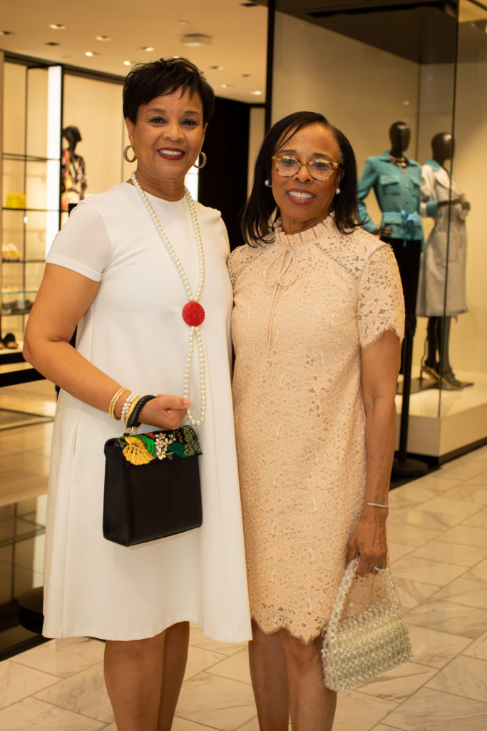 Veteran Best Dressed Hall of Fame honorees Eileen Lawal, Phyllis Williams at the Best Dressed announcement party (Photo by Miroma  Photography)
