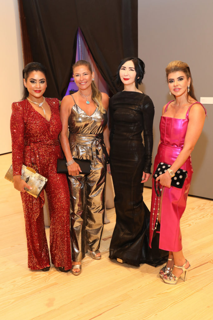 Elia Gabbanelli, Rosangela Capobianco, Carrie Brandsberg-Dahl, Rania Edlebi at the CAMH 'Secret Underground' gala  (Photo by Priscilla Dickson)