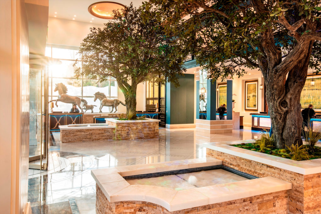 The Fairmont Austin lobby