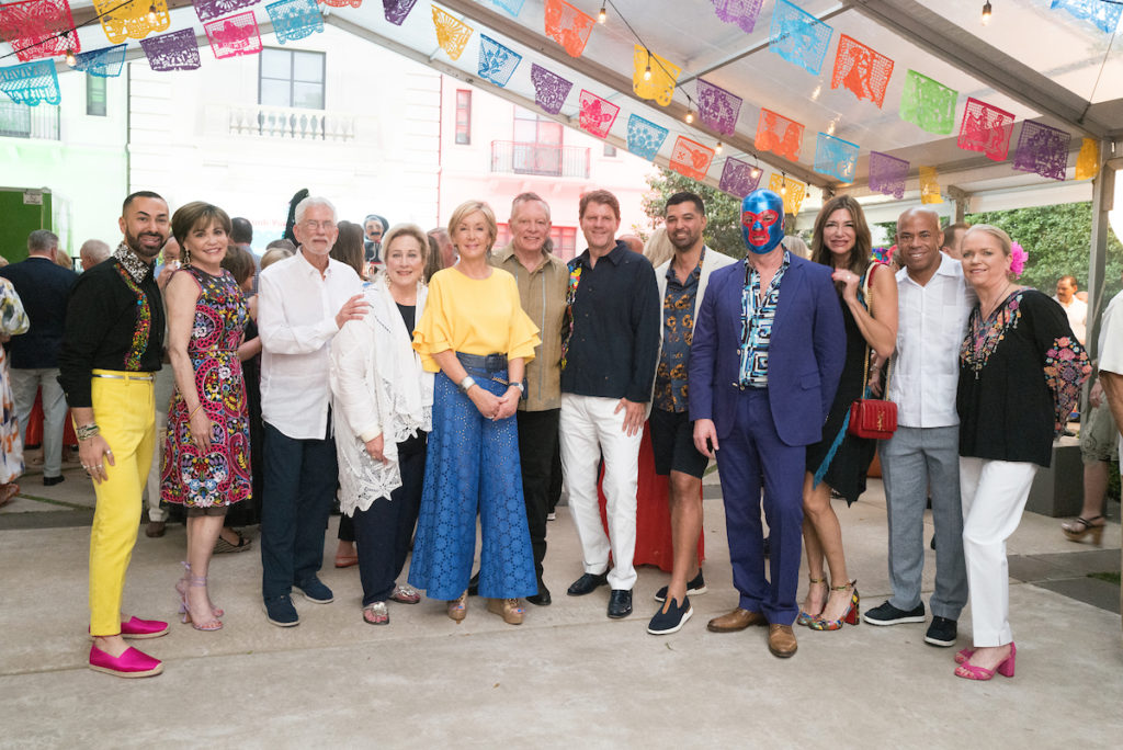 Headliners amid the merry throng of 300 at the Legacy Community Health Cinco de Mayo fundraiser (Photo by Daniel Ortiz)