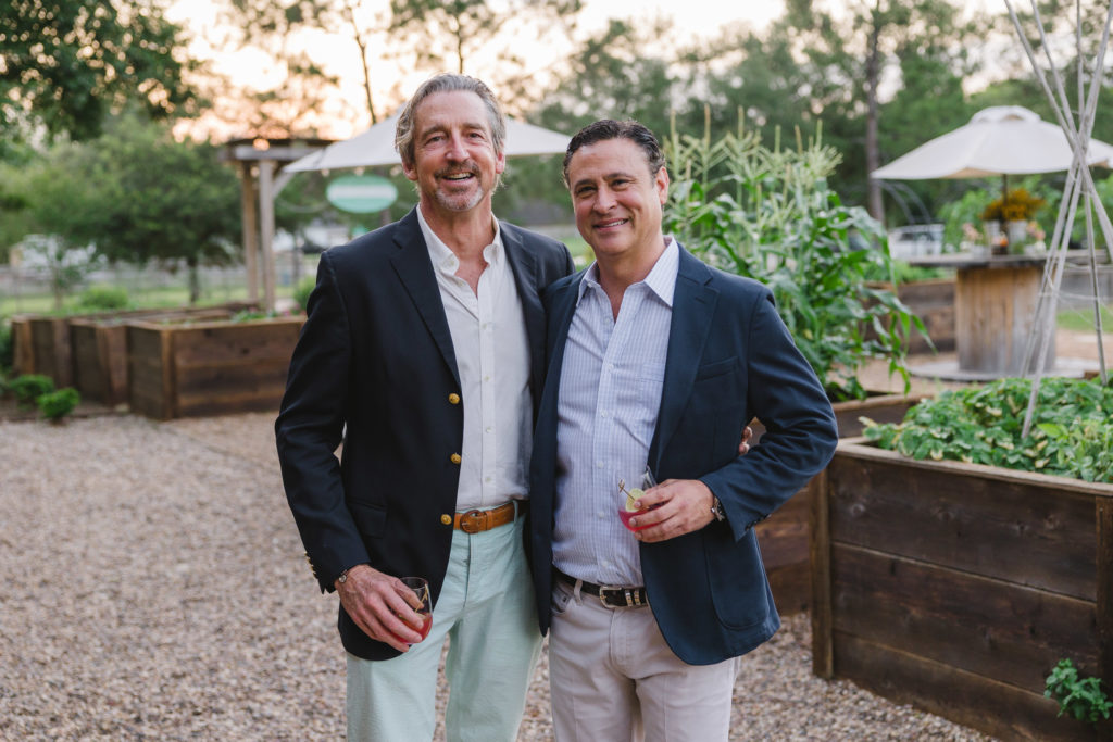 Ford Hubbard, Glen Gonzalez at the Recipe for Success Delicious Alchemy Banquet at Hope Farms (Photo by Daniel Ortiz)