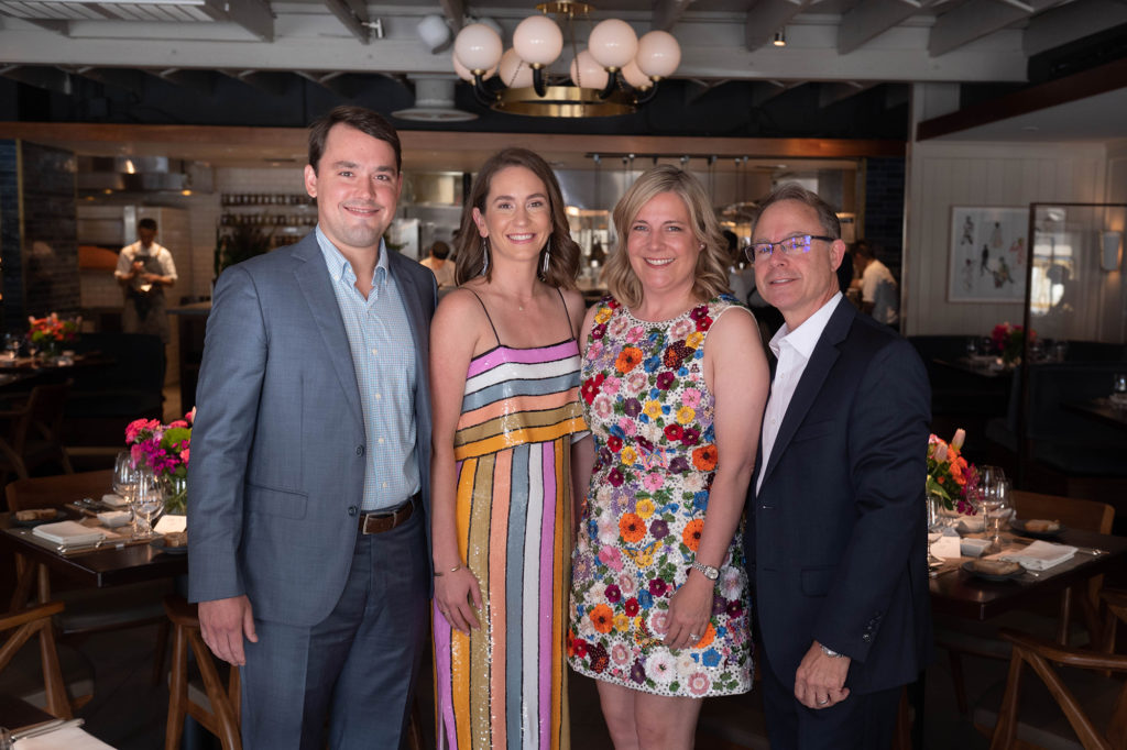 'Raising the Barre' chairs Harrison & Lilly Cullen, Amy & Jordan Pincu (Photo by Wilson Parish)
