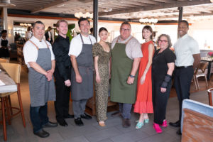 Hori Horiuchi, Christopher Coomer, Aaron Bludorn, Chae Eun Yang, Chris Shepherd, Mackenzie Richter, Rebecca Masson, Naazir Muhammad; Photo by Wilson Parish (Photo by Wilson Parish)