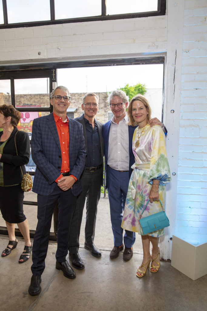 John Blackmon & John Roberson, Chris & Harriet Alexander (Photo by Jenny Antill Clifton)