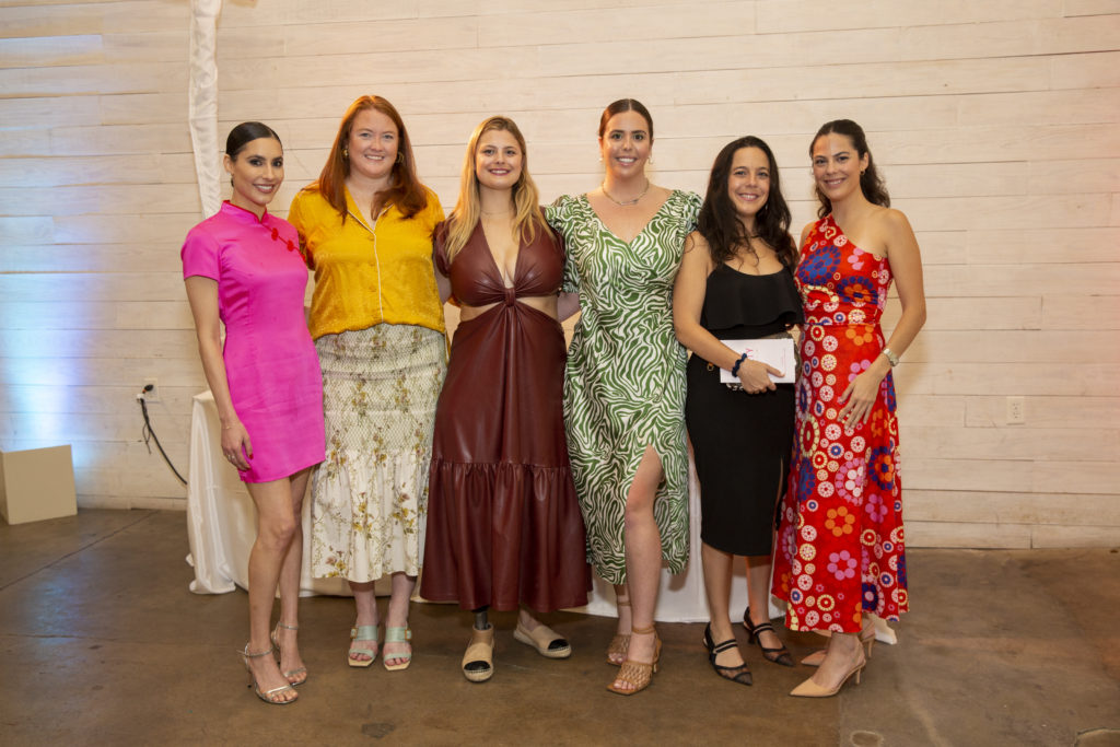 Anne-Marie Soza, Mary Rodman Crawford, Louisa Lummis, Gillian Sarofim, Frances Lummis, Maggie Lummis (Photo by Jenny Antill Clifton)