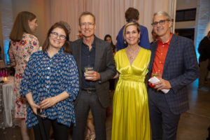 Kerry Inman, John Roberson, honoree Julie Kinzelman, John Blackmon (Photo by Jenny Antill Clifton)