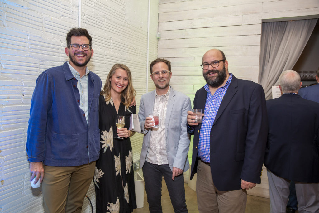 Bradley Kerl & Whitney Radley, David Politzer, Bill Willis (Photo by Jenny Antill Clifton)