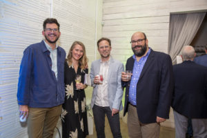 Bradley Kerl & Whitney Radley, David Politzer, Bill Willis (Photo by Jenny Antill Clifton)