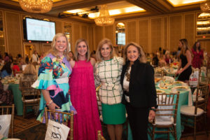 Janna Shuford, Emily Kretz, Junior League of Dallas Sustainer Advisor Karen Shuford, and Dedie Leahy