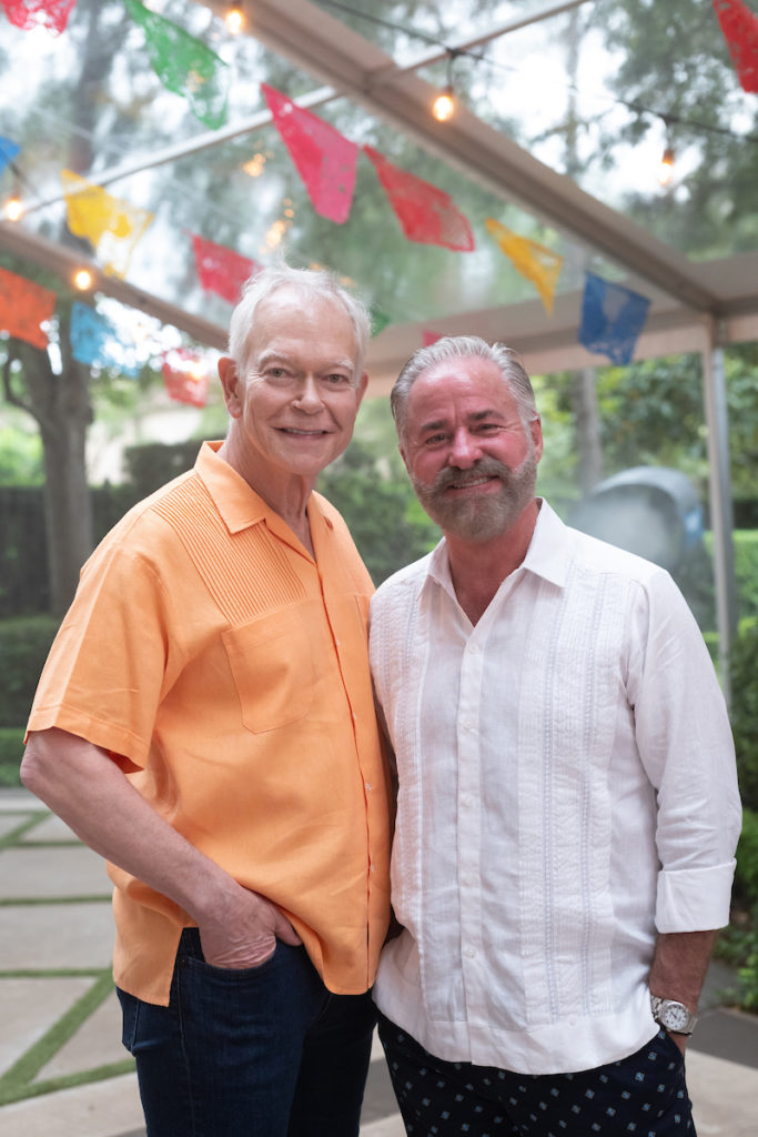 Jay Jones & Terry Wayne Jones at Legacy Community Health's Cinco de Mayo fundraiser (Photo by Daniel Ortiz)