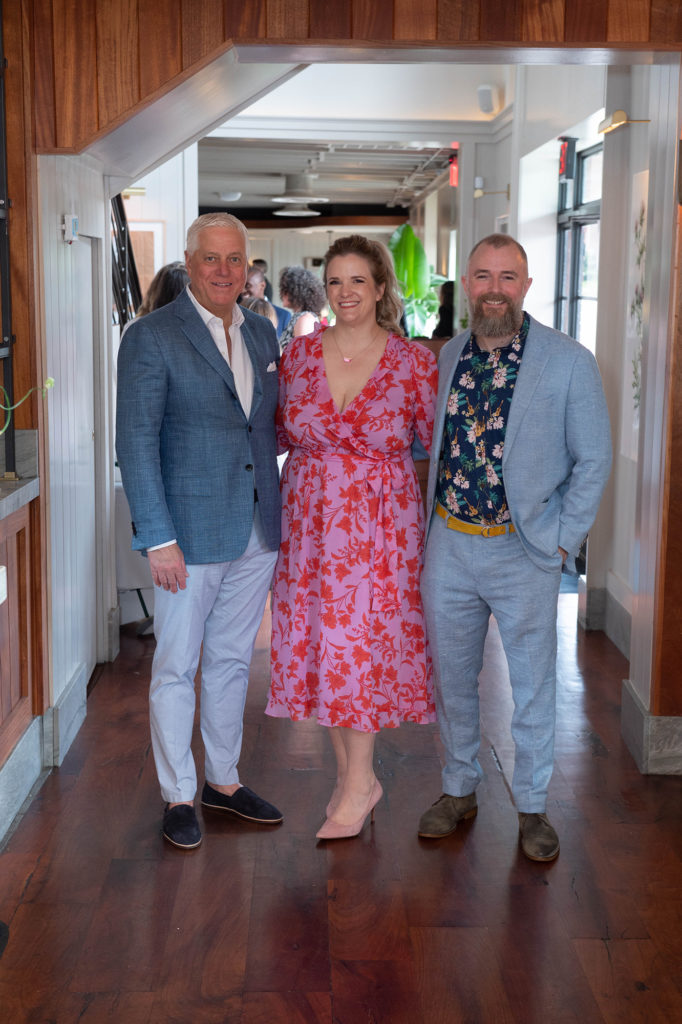 Jerry C. Dearing, Kate & Stephen Fowler at Houston Ballet's 'Raising the Barre' benefit evening (Photo by Wilson Parish)