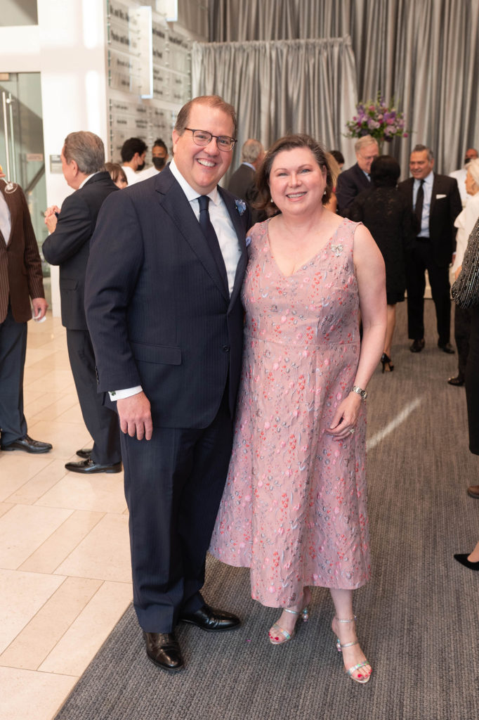 Jim Jordan and Houston Ballet Board chair Shawn Stephens at the dinner honoring Margaret Alkek Williams' $10 million gift to Houston Ballet.