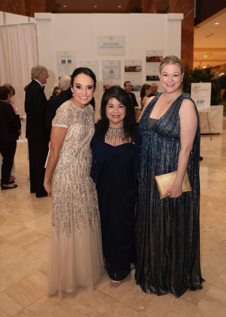 Joanna Clarke, Nancy Gopez and Kristin Casner (Photo by Tamytha Cameron and Celeste Cass)