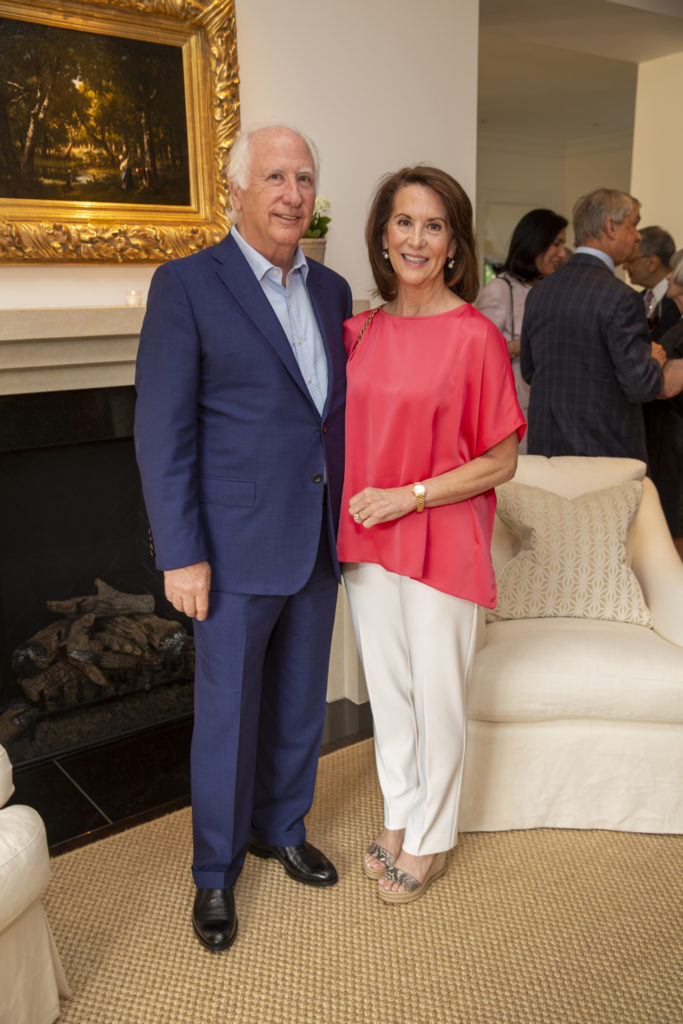 John Knox, Cindy Seligmann at the Texas Children's Hospital dinner spotlighting the Duncan NRI (Photo by Jenny Antill)