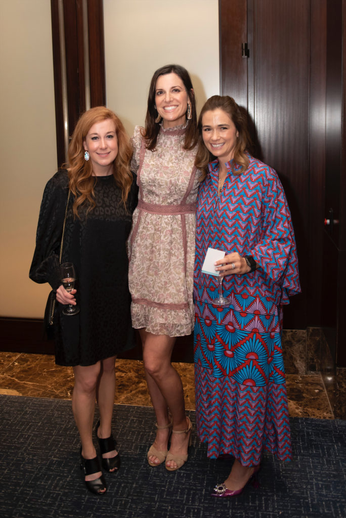 Junior League of Dallas Administrative Vice President Vanessa Fuquay, Sara Fredericks, and Sally Hodge. (Photo by Tamytha Cameron)