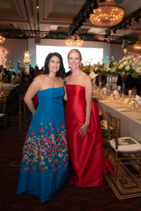 Junior League of Dallas Centennial Milestones Luncheon Co-chair Isabell Novakov Higginbotham and Lisa Hewitt (Photo by Tamytha Cameron and Celeste Cass)