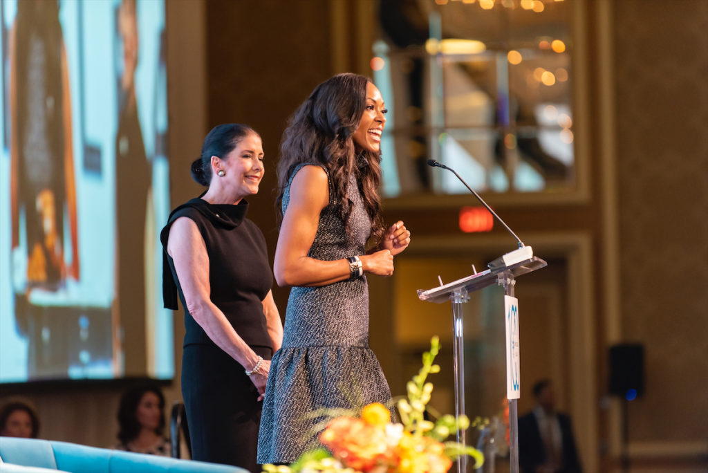 Junior League of Dallas President Christa Sanford and Junior League of Dallas Sustainer President Patti Flowers. (Photo by Celeste Cass)