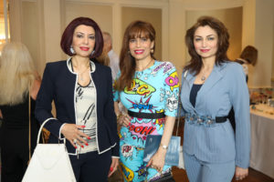 Parissa Mohajer, Karina Barbieri, Mahzad Mohajer (Photo by Katy Anderson)