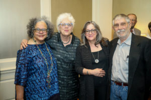 Michelle Barnes, Tracye Wear, honorary chair Ann T. Shaw, David Brown (Photo by Katy Anderson)
