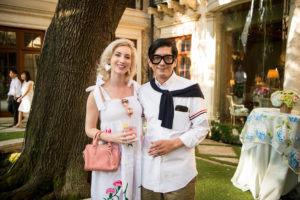 Kaleta Blaffer Johnson, Billy Fong (Photo by Don Alexander)