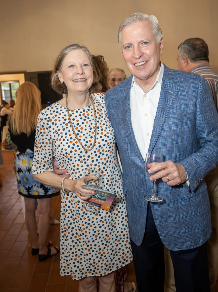 Karen & Larry George at the Kinder HSPVA 50th anniversary celebration (Photo by Katy Anderson)