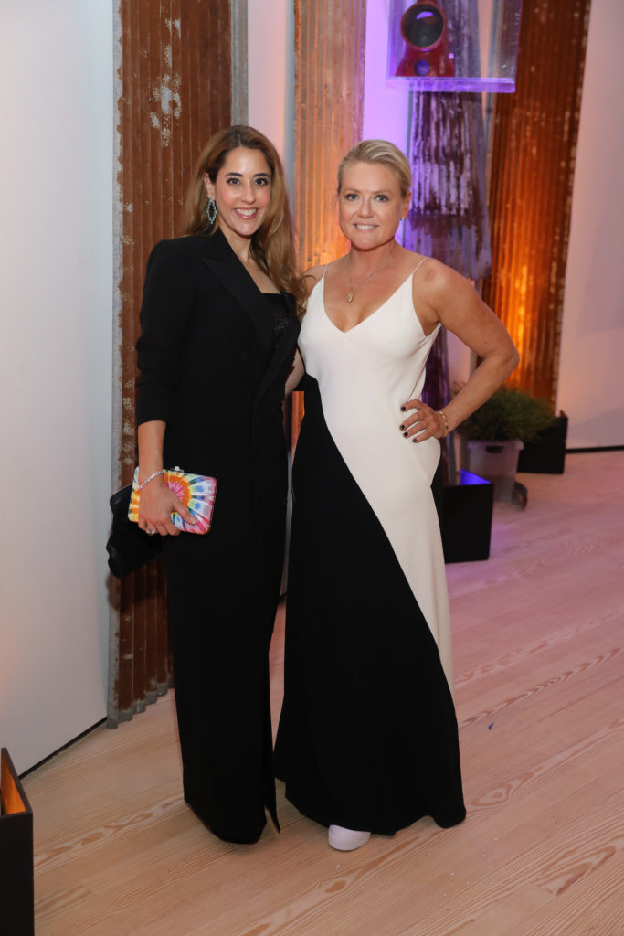 Kristina Somerville, Caroline Starry at the CAMH 'Secret Underground' gala (Photo by Priscilla Dickson)